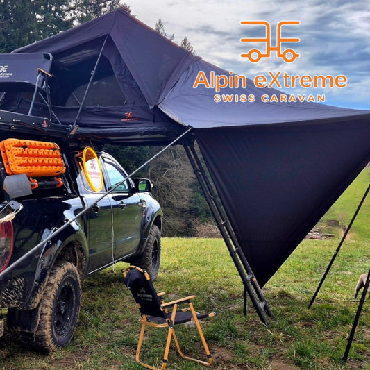 WildPeak 3 – Hartschalen Dachzelt von Alpin eXtreme 3 Personen