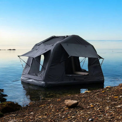 Alpin eXtreme MAMMUT – Amphibien-Dachzelt für 3–4 Personen | Für Land & Wasser