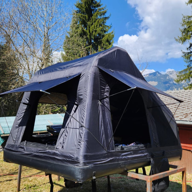 Alpin eXtreme MAMMUT – Amphibien-Dachzelt für 3–4 Personen | Für Land & Wasser