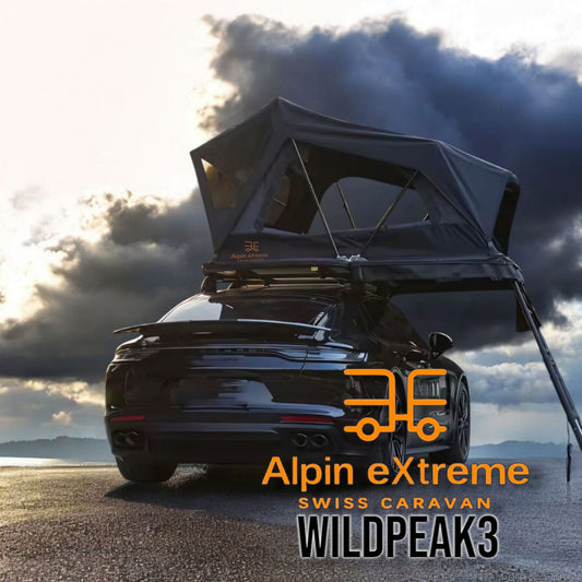 WildPeak 3 – Hartschalen Dachzelt von Alpin eXtreme 3 Personen