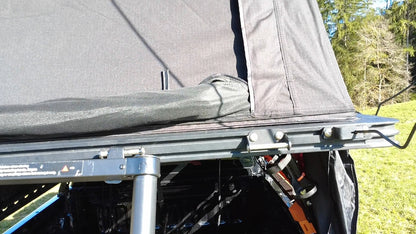 Alpin eXtreme Blackout – Hartschalen-Dachzelt mit 100 % Verdunkelung für 2+1 Personen