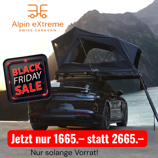 WildPeak 3 – Hartschalen Dachzelt von Alpin eXtreme 3 Personen